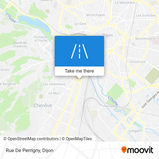 Rue De Perrigny map