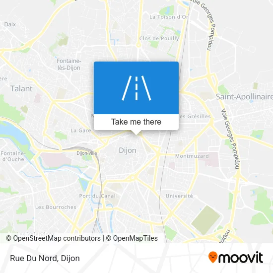 Rue Du Nord map