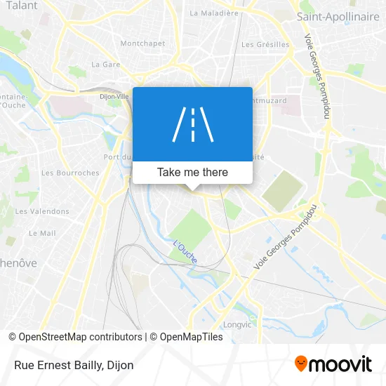 Rue Ernest Bailly map