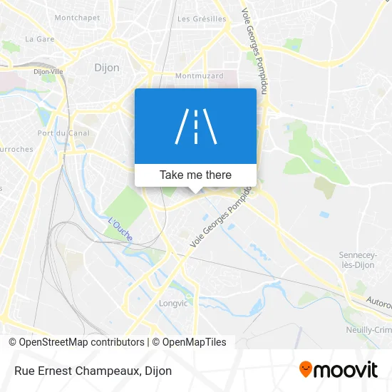 Rue Ernest Champeaux map