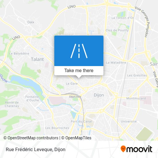 Rue Frédéric Leveque map