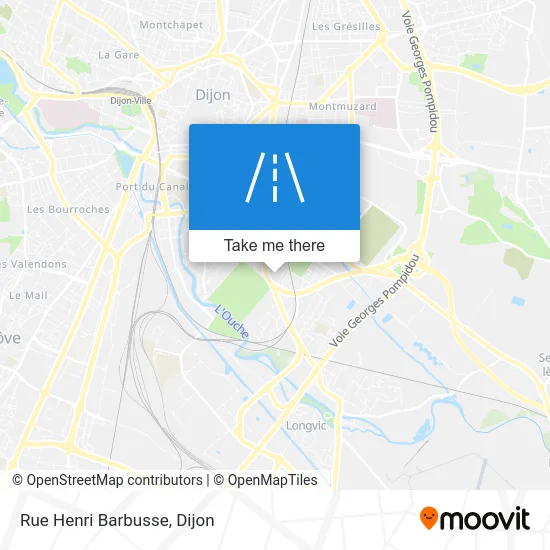 Rue Henri Barbusse map