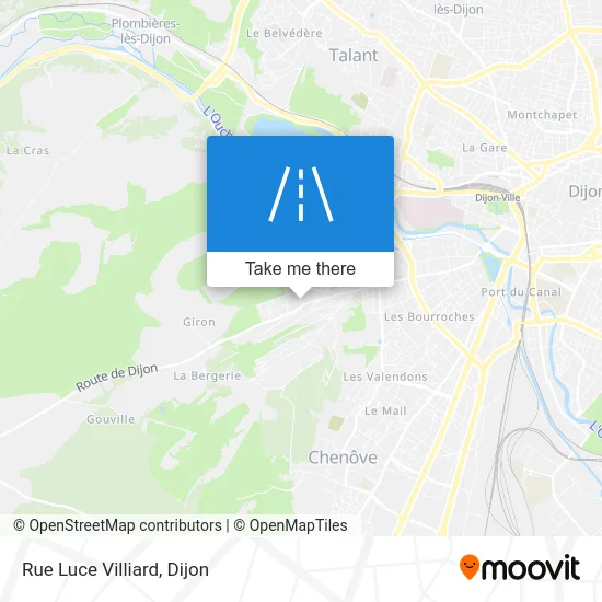 Rue Luce Villiard map