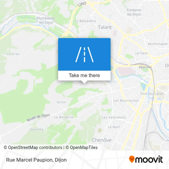 Rue Marcel Paupion map