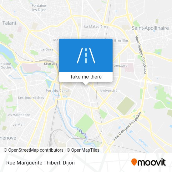 Rue Marguerite Thibert map