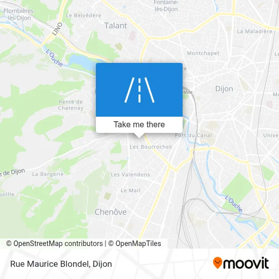 Rue Maurice Blondel map