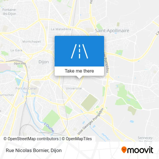 Rue Nicolas Bornier map