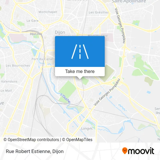 Rue Robert Estienne map