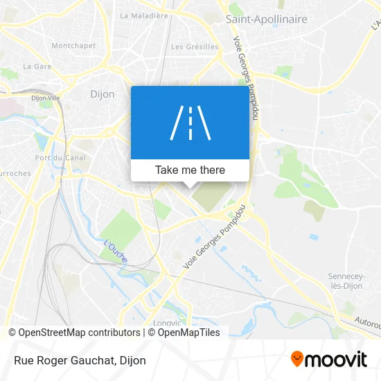 Rue Roger Gauchat map