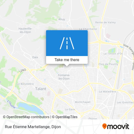 Rue Étienne Martellange map