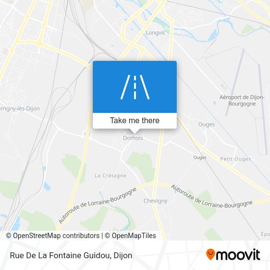 Rue De La Fontaine Guidou map