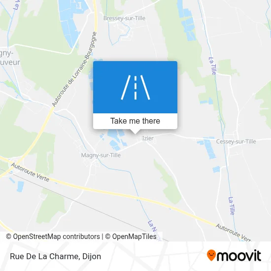 Rue De La Charme map