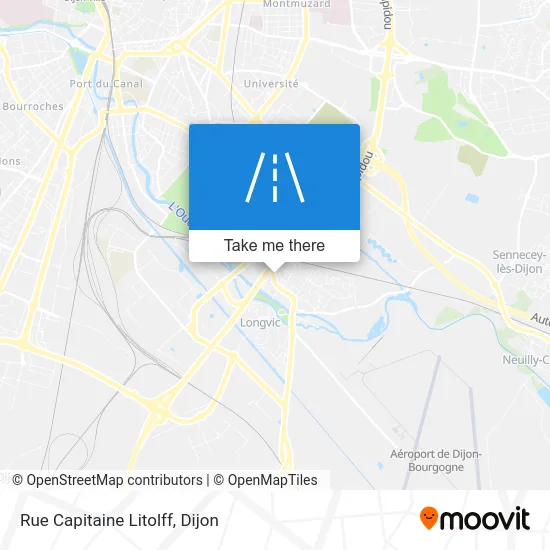 Rue Capitaine Litolff map