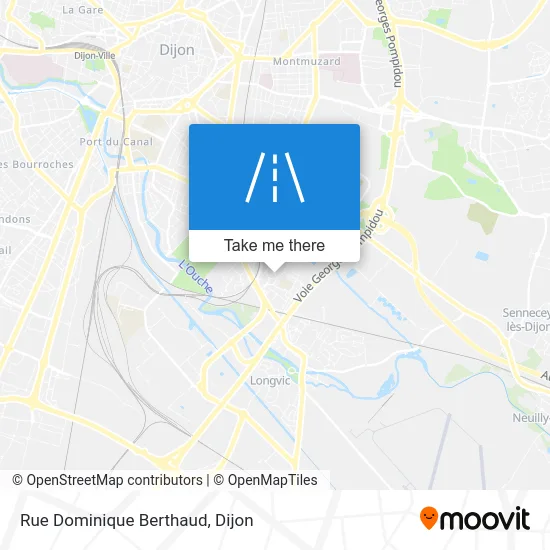Rue Dominique Berthaud map