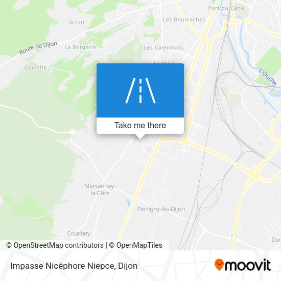 Impasse Nicéphore Niepce map