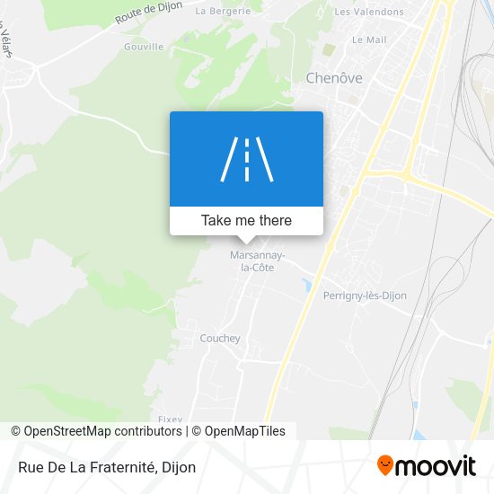 Rue De La Fraternité map