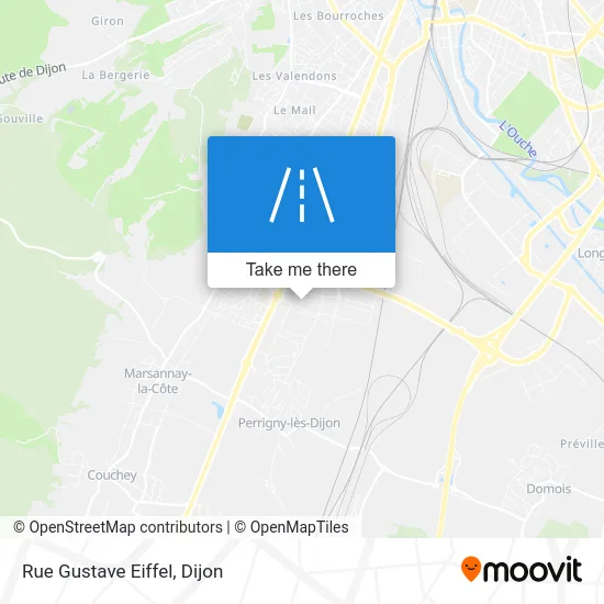 Rue Gustave Eiffel map