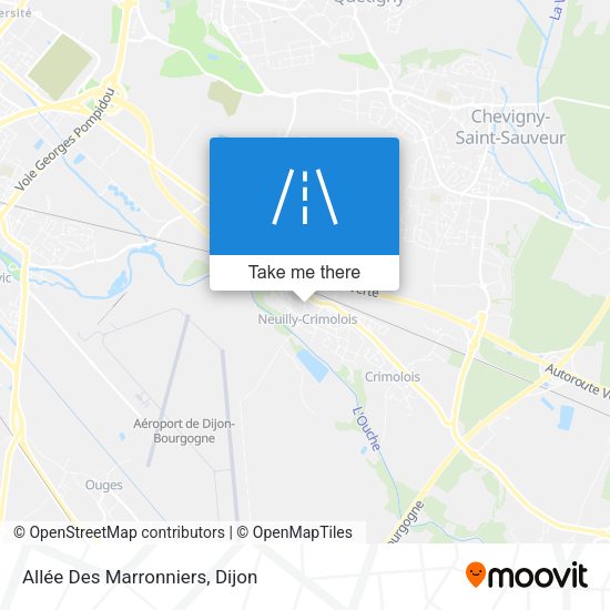 Allée Des Marronniers map
