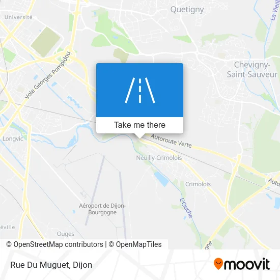 Rue Du Muguet map