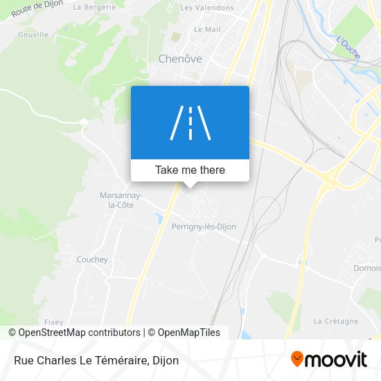 Rue Charles Le Téméraire map