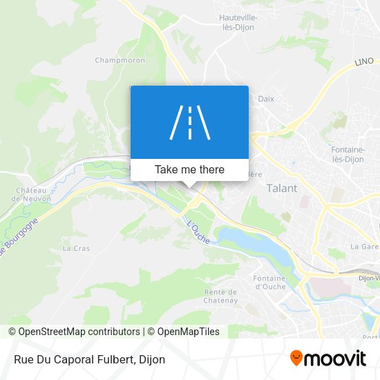 Rue Du Caporal Fulbert map