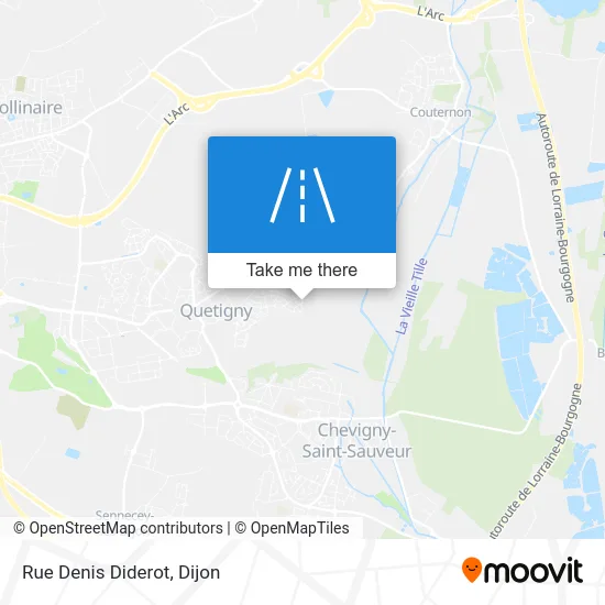 Rue Denis Diderot map