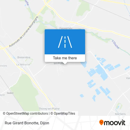 Rue Girard Bonotte map