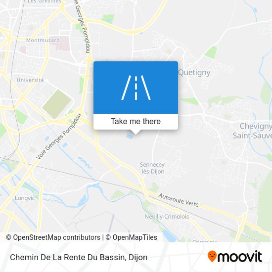 Chemin De La Rente Du Bassin map