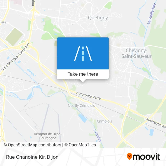 Rue Chanoine Kir map