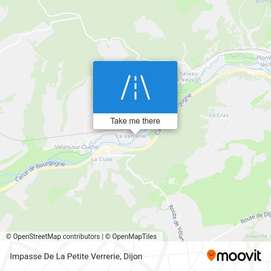 Impasse De La Petite Verrerie map