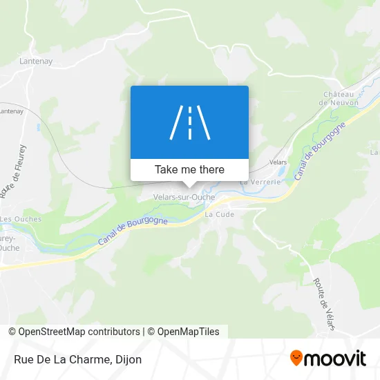 Rue De La Charme map