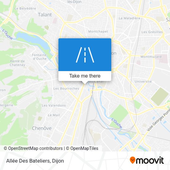 Allée Des Bateliers map