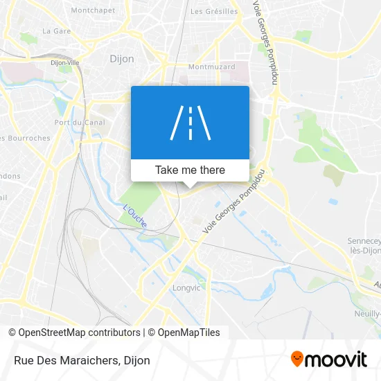 Rue Des Maraichers map