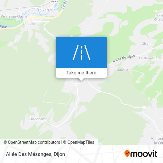 Allée Des Mésanges map