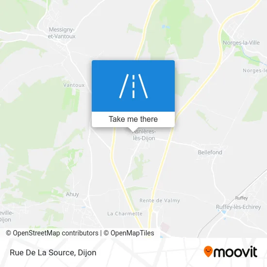 Rue De La Source map