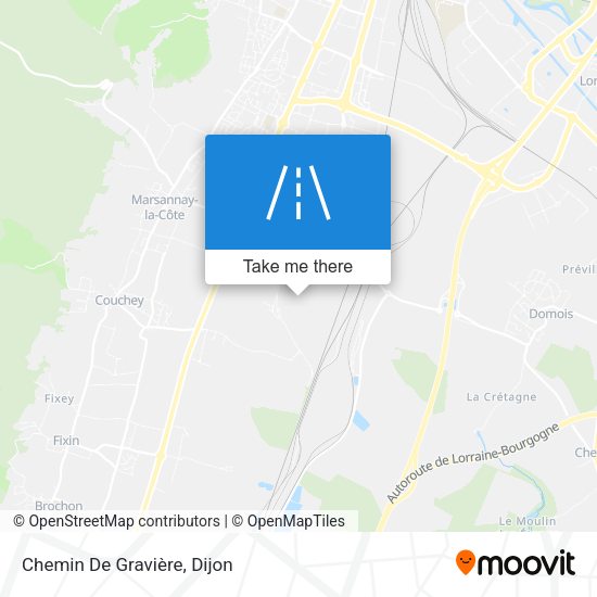 Chemin De Gravière map