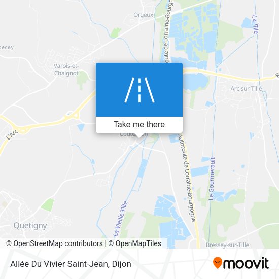 Allée Du Vivier Saint-Jean map