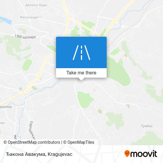 Ђакона Авакума map