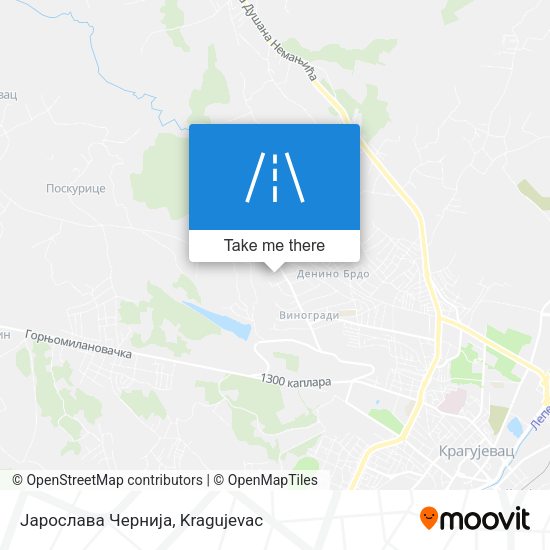 Јарослава Чернија map