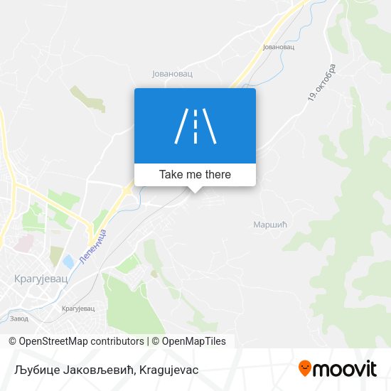 Љубице Јаковљевић map