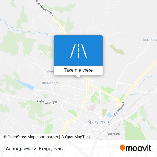 Аеродромска map