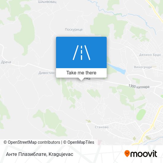 Анте Плазиблате map