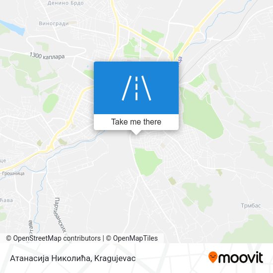 Атанасија Николића map