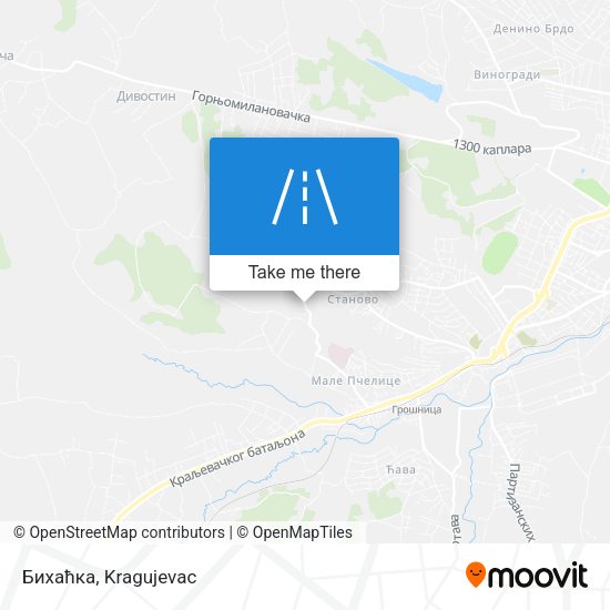 Бихаћка map