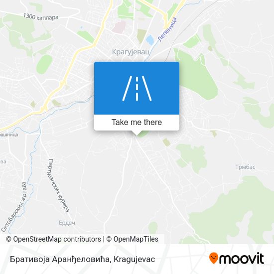 Бративоја Аранђеловића map