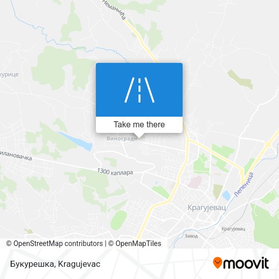 Букурешка map