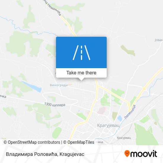 Владимира Роловића map