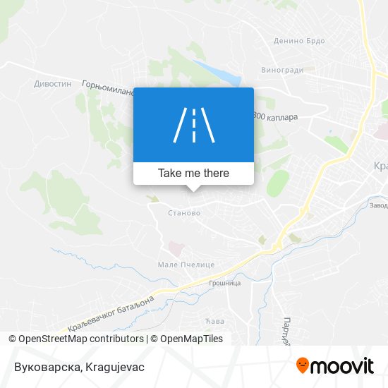 Вуковарска map