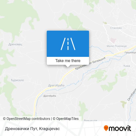 Дреновачки Пут map