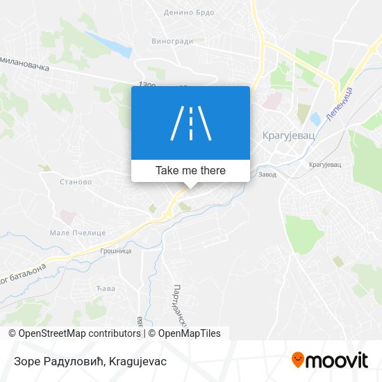 Зоре Радуловић map